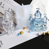 Pinfine Exquisite Castle Resin Molds Epoxy Casting Fairy Land Mold Silicone Soap Jewerly Making Moul