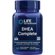Life Extension DHEA and 7-Keto DHEA Complete 60 Vegetarian Capsules to Maximize Support of a Healthy