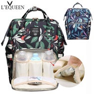 LEQUEEN Diaper Bag Baby Bags Mummy Maternity Backpack Nappy Bag Large Capacity Waterproof Travel Backpack Designer Nursing Bag