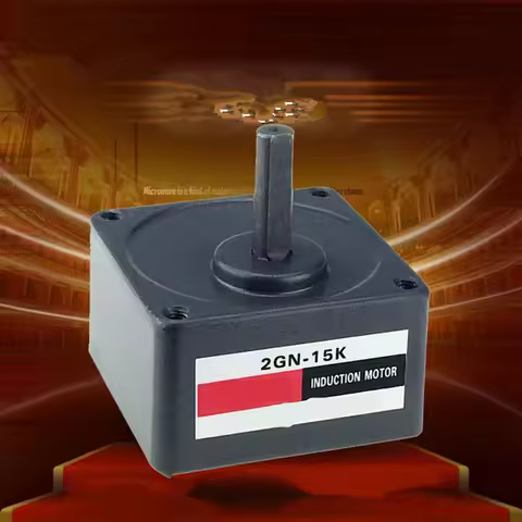 Gearbox Micro-Reducer 2GN- Ratio K Quality Steel Heat Treatment 60X60mm Size 3/5/6/7.5/10/12.5/15/18