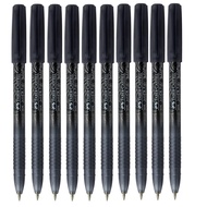 ปากกา (ยกห่อ 10 ด้าม) Faber castell CX5 0.5 มม และ  CX7 0.7 มม สีน้ำเงิน/แดง/ดำ (จำนวน 10 ด้าม)