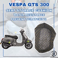 VESPA GTS 300 Seat Storage Inner Cuhsion Leather Padding PU Cushion Lining Liner Mat Carpet Box
