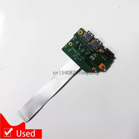 Used FOR Toshiba Satellite S55-C5274 L55-C C55T C55-C S55-C USB Ethernet Port Board With Cable DA0BL