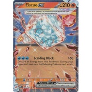 Pokemon Eiscue ex Card - 042/197 - Ultra Rare