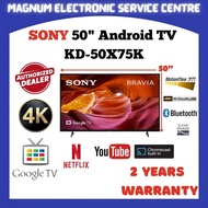 Sony 50" 4K Ultra HD HDR Smart Android TV KD-50X75K/KD50X75 Chromecast Built In , Google TV , Works 