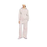 Nike Logo Drawstring Fleece-Lined Breathable Knit Sweatpants, Women's, Pink.