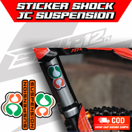 STICKER SHOCK DEPAN JC SUSPENSION SHOCK UP SIDE DOWN SHOCK TELE TELESKOPIK
