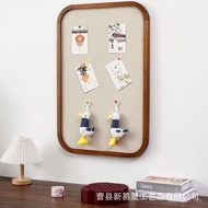 Solid Wood Cork Board Pin Thumbtack Photo Frame K8K8