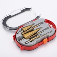 Mata Bor Pagoda Spiral Drill Step Down Tipe 2 5PCS / Mata Bor Pagoda Baja / Mata Bor Besi Kayu Beton