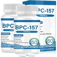 BPC 157 Peptide Capsules, 2 Bottles 1000mcg New Protective Compound BPC-157 Capsules for Faster Reco
