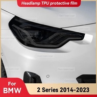 For BMW 2 Series F22 F23 F44 G42 2014-2023 Car Headlight TPU Protective Film Front Light Tint Change