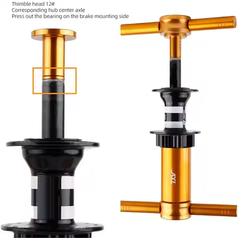 Homegood Bike Hub Bearing Press Removal Tool Kit for DT Swiss EXP, DT350, XD, NOVATEC MTB & Road Bic