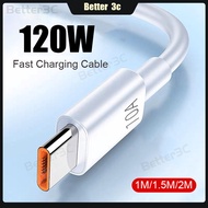 120W USB Fast Charing Data Cord 10 A USB Type C Super Fast Charge Cable Type C Fast Charger Type C C