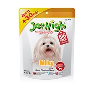(ลด10%) Jerhigh ขนมสุนัข รสนม Milky 420ก. 4x420 g.