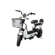 จักรยานไฟฟ้า EM BIKE รุ่น ECO สีแดง/น้ำเงิน/เขียว/ขาว/เหลือง รับประกัน 1 ปี By Mac Modern