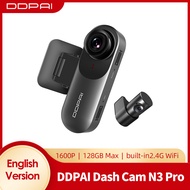 Voxd1195 DDPAI Mola N3 Pro Dash กล้องขับรถกล้องติดรถยนต์ไวไฟเชื่อมต่ออัจฉริยะที่บันทึกสำหรับรถยนต์16