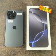 🍎iPhone 16 Pro Max / 電池100%/ 2️⃣5️⃣6️⃣GB /黑色/ 香港行貨🇭🇰
