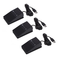 3X USB Foot Pedal Switch Control Keyboard Action for New Foot Switch USB HID Pedal