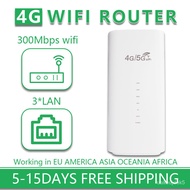 OPTFOC 4G LTE WIFI Router 300Mbps 3LAN VPN With Sim  Slot For 4G SIM  MODEM Wireless Routeur for Europe  Route