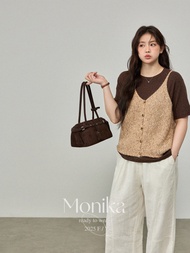 Elegant Sleeveless Vest Layered Knitwear
