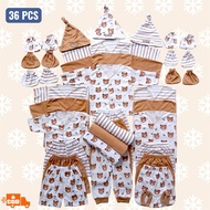 36 Pcs Newborn Baby Clothes and Pants Set 0-3 months Newborn Baby Clothes Package