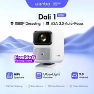 [Freebie Stand] Wanbo Dali 1 Portable Projector Auto Focus Obstacle Avoidance Android 9.0 HIFI Speak