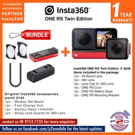 Bundle worth $194 Original Insta360 accessories and Insta360 ONE RS Twin Edition