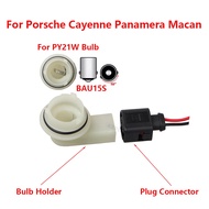 BAU15S PY21W Bulb Holder For Porsche Cayenne Panamera Turn Signal Light Socket Connector