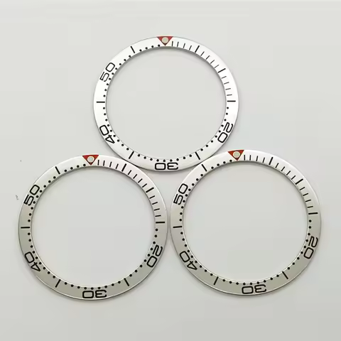 39mm Steel Watch Bezel Insert Fit for 6105 6309 Turtle Captain Willard Dive Watch Case Watch Bezel R