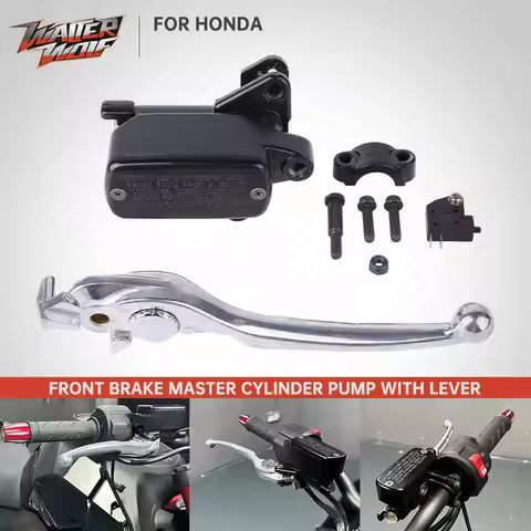 2025 Transalp Hornet 750 22mm Handlebar Master Cylinder Pump Brake Lever For Honda CBR CB CBF VFR CT