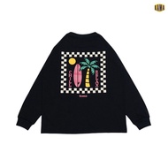 KAMA GARAGE Chill and Relax Baju Kaos Anak Lengan Panjang Unisex