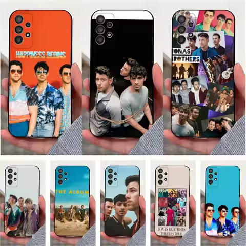 J-Jonas B-Brothers Phone Case For Samsung S25,S24,S23,S22,S20,S21,S10,Ultra,Plus,Lite,FE,Soft Silico