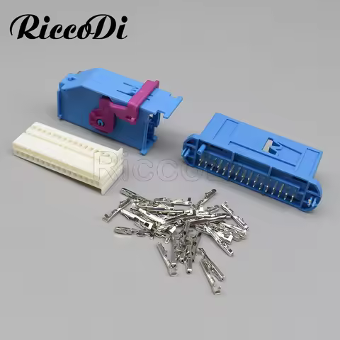 1-20Set Kit Tyco AMP 32 Pin 1J0972977D Connector 8L0972977D 1719057-2 Automotive ECU Plug For Audi V