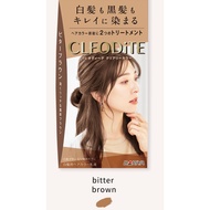 Emulsion ปิดผมขาวสีแฟชั่น CLEODITE จาก Dariya พร้อมส่วนผสมบำรุง ไม่ทำให้ผมเสีย ยาย้อมผมจากญี่ปุ่น ย้