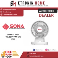 SONA 8” HIGH VELOCITY FAN STC 1311