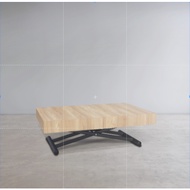 Space ZeroX3-S Coffee Dining Table | 8 Seater | Extendable | Height Adjustable | Space Saving