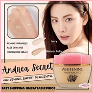 ▫ ♧ Authentic Andrea Secret Sheep Whitening Placenta Foundation Cream Beauty Make Up Cream 70g