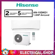 Hisense  1.0HP R32 Standard Air Conditioner AN-10DKG1 Aircond AN10DKG1 / 1.5HP AN-13DKG Non Inverter