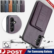 For Samsung Galaxy A24 A25 A33 A34 A35 A51 4G 5G Shockproof Magnetic Wallet RFID Case Stand Leather Flip Stand Cover