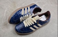 adidas samba wales bonner Navy croc shoes