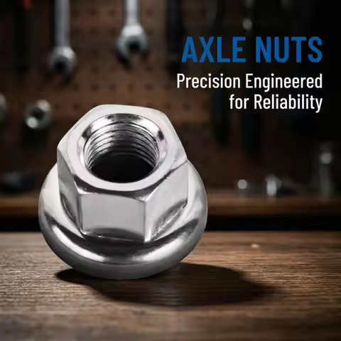 8PCS 3/8 Inch-26 Bike Wheel Axle Nuts Silver Steel Bike Hub Nuts Lightweight Smooth Surface Bicycle 
