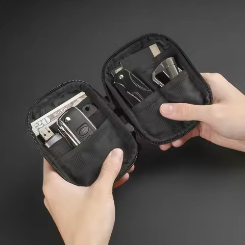 Mini EDC Pocket Mighty Organizer Small EDC Tool Pouch for Multitools