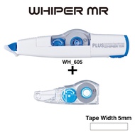 【PLUS】Whiper MR Correction tape with Refill WH-605-11 (43-779)