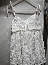Kastane 白色tutic dress