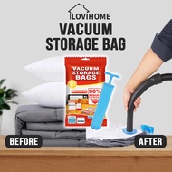 SG Vacuum Storage Ziplock Sealer Bag - Wardrobe Clothes Organiser Foldable Home Travel Storage Organizer 压缩袋