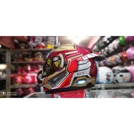 Helm KYT full face K2 rider iron man original helm modip paket ganteng