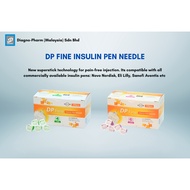 DP FINE INSULIN PEN NEEDLES/ JARUM PEN INSULIN/ 31Gx5MM,  31Gx6MM, 32Gx4MM, 32Gx6MM
