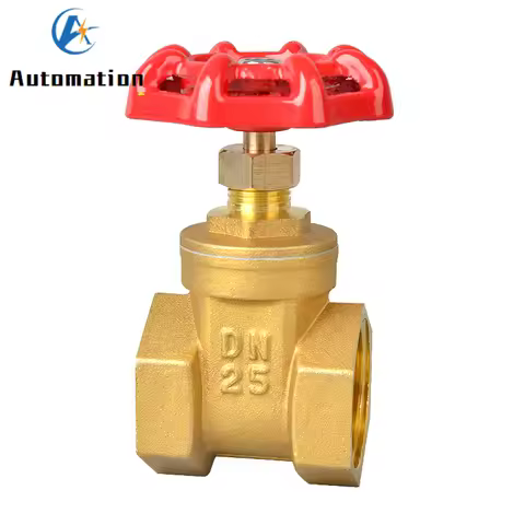 Brass Gate Valves female Thread 1/8 1/4 3/8 1/2 3/4 1 1-1/4 Tap Water Valve Switch Valve Internal Th