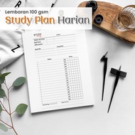 Binder Refill – Student Planner | Daily Planner | Weekly Planner | Monthly Planner | Habit Tracker |