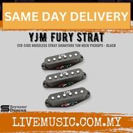 Seymour Duncan STK-S10S YJM Fury™ Strat Pickup Set, Black (STKS10S)